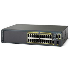 Cisco Switch CATALYST WS-C2960S-F24TS-S - Noir