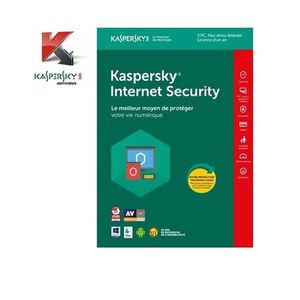 Kaspersky Internet Security 3 Postes + 1 Licence Offerte - Vert