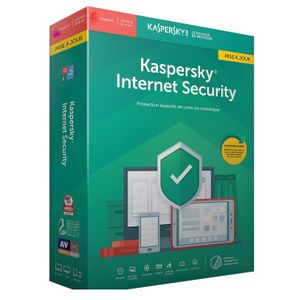 Kaspersky INTERNET SECURITY 3PC+1 - Vert