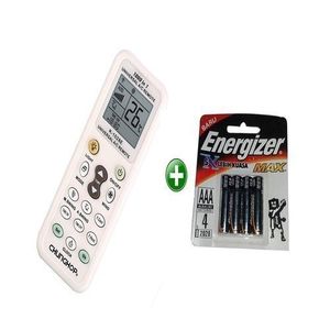 Télécommande Universelle De Climatiseur + 4 PILE Energizer