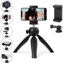 Mini Trépied Multifonction - Rotation 360° - Noir
