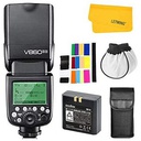 Godox V860ii-C Kit Flash Speedlite Flash Pour Nikon  DSLR (Wireless Système De X, écran LCD) Noir