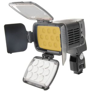 éclairage Vidéo Professionnel LED-1800 - Noir