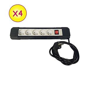 Batterie Ordinateur Portable Toshiba  PA3534 - Compatible A300 A500 L200 L300 L500 L550 - Noir