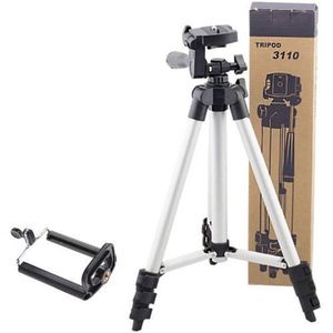 tripod Trépied - Pour Téléphone Portable Toutes Marques - Gris