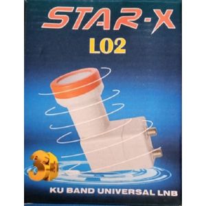 STAR-X LNB KU - 2 Sorties - STAR-X L02 - Beige