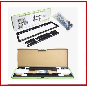 Support Mural - Compatible TV Ecran Plat - 26 à 63 Pouces - Noir