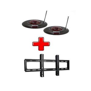 Télécommande Pour Décodeur + Support Mural  Simple 14-42