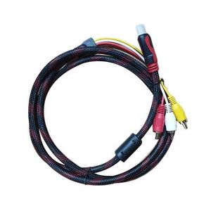 Video Audio AV Câble Adaptateur Pour TV HDTV DVD - Multicolore