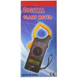 Multimètre Numérique À Pince Pour Mesure D'Ampère D'Électricité Ca Cc Avec Batterie - Multicolores