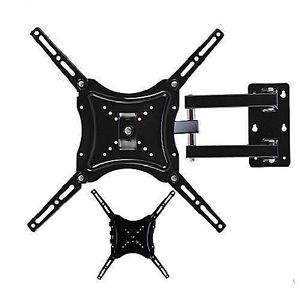 Star Support Mural  - LED/LCD/Plasma - 14'' à 55'' -Robot - Pivotant Noir