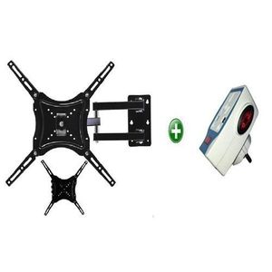 Support Mural Pivotant 14-55 + Adaptatateur De Prise 3 En 1  Oferte