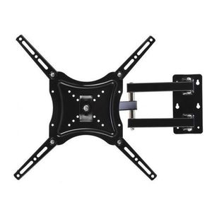 Support TV Ultra-plat à Mouvement Complet 14-46 Pouces Qui S'étend Et S'incline Avec Un Niveau Intégré (profil Bas) - Noir