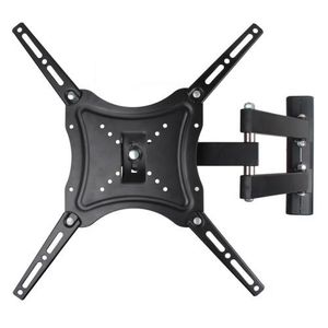 Support - Compatible -Solidité Absolu-  TV- 14 à 55 Pouces - Rétractable - Orientable - Noir