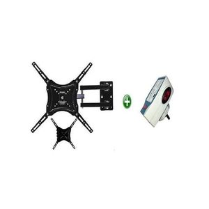 Support Mural Pivotant 14-55 + Adaptatateur De Prise 3 En 1 Oferte