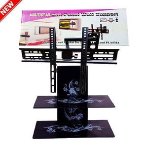 Support Robot Pivotant 26 "à 55 + Support Dvd 2 Niveaux