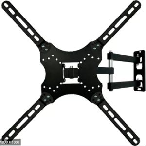 Support Mural Pivotant TV - 14 à 55 Pouces - Noir