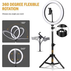 Gm TRÉPIED + LED SUPPORT SMARTPHONE 160CM