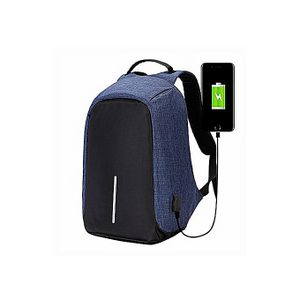 Sac A Dos A Port UBS Intelligent Pour Affaires Avec Anti Vol - Bleu