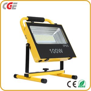 Led Projecteur 100W+panneau Solaire +Télécommande