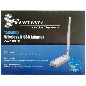 Adaptateur Wifi Sans Fil Strong SRT WAD2 A Gain élevé 150 Mbps - Blanc