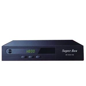 Décodeur Super Box - Full Hd 1080P – Chaînes Tnt Et Satellite - ST-7737 Tm - Noir
