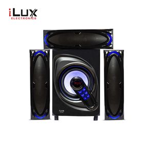 Ilux Chaîne HI-FI 3.1 - LXS-763 - Carte Mémoire USB