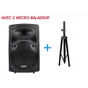 Enceinte Bluetooth Haut- Parleur Avec 2 Micro-baladeur