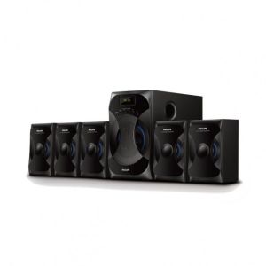 Philips Mini Chaine Philips/5.1 Speakers/Usb-Aux In-Sd Card-Fm Radio/220-240V