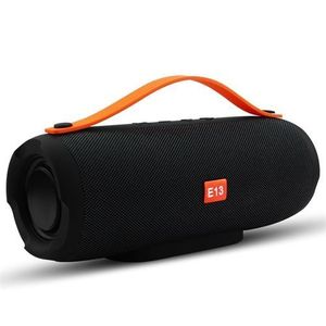 Enceinte Bluetooth Haut Parleur - E13 Speaker - Bluetooth/TF/USB/FM/Mains Libres/AUX - Noir