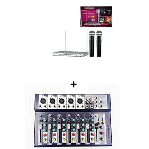 Shure SHURE Micro Baladeur A Haute Portée Shure Avec Table De Mixage Professional - Multicolore