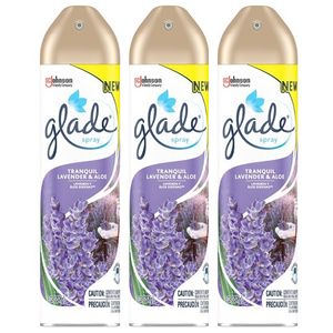 Sc Johnson 3 X Désodorisant Glade Lavander &amp; Aloe