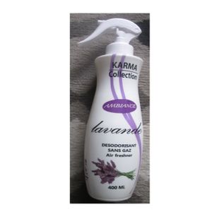Karma Collection 01 Désodorisant Sans Gaz - Karma Collection - Lavande - 400 ML - Blanc Noir Violet