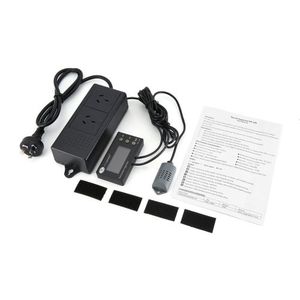 THC-220 Heat Cool Device Temperature Humidity Controller For Carboy Homebrew-Black-AU