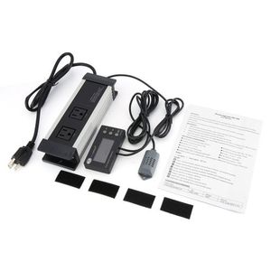 THC-220 Heat Cool Device Temperature Humidity Controller For Carboy Homebrew-Black-US