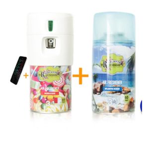 Diffuser Automatique De Senteur + 2 Recharges + Commande