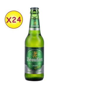 Beaufort Lot De 24  Bouteilles Beaufort Lager - 4,8 % - 25 Cl