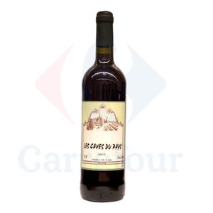 CAVE DU MOULIN 12% ROUGE - 75CL