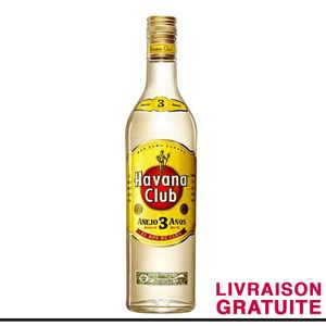 Havana Rhum Havana Club 3 Ans – 70cl – 40%