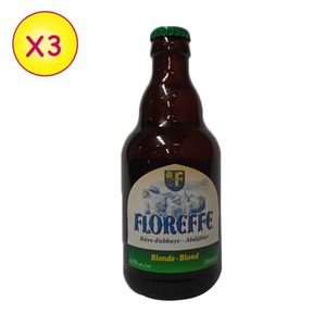 Florreffe Lot De 03 Bières Blonde Floreffe - 33Cl - 6.3%Alc