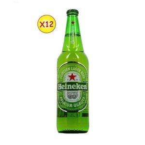 Heineken Lot De 12 Bouteilles De Heineken Bière - 25 Cl