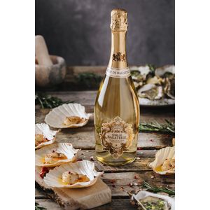La Cave des Rois TERRE DE BAGATELLE 9% Alc. PERLE MOUSSEUX BLANC DE BLANCS Doux 75cl