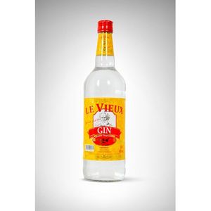 Le Vieux Bouteille DRY GIN -  LE VIEUX - 1L - 43%