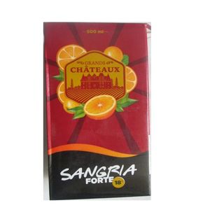 Sangria Carton De 24 Sangria Forte - Grands Chateaux - 18° - 500 ML - Multicolore