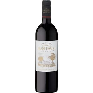 Vin Rouge Bordeaux Saint Emilion Grand Cru Cabernet Franc - Merlot - Malbec CHATEAU JEAN FAURE - 75cl