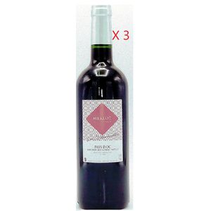 LOT DE  3 VIN SYRAH - LANGUEDOC
