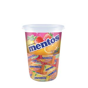 Mentos Tendres dragées Mentos Cup Mono Fruit x100
