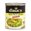 Daucy PETITS POIS CAROTTES T F 4/4