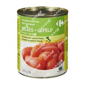 Carrefour Tomates Entières Pelées Au Jus