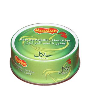 Hassalam PATE DE VOLAILLE 1/10 78G